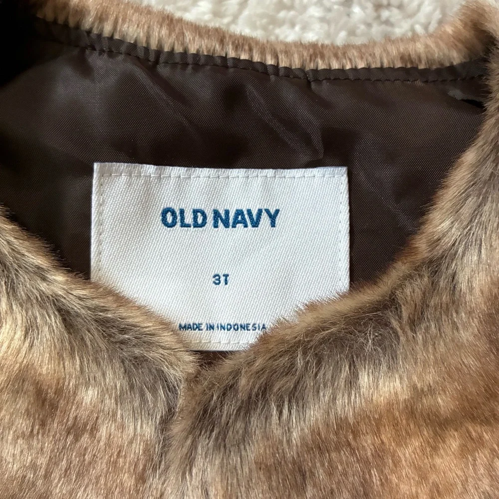 Faux Fur Vest 3T